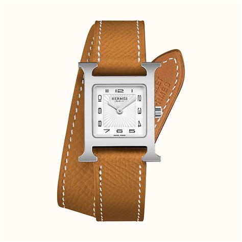 hermes h watch mm|hermes unisex watch.